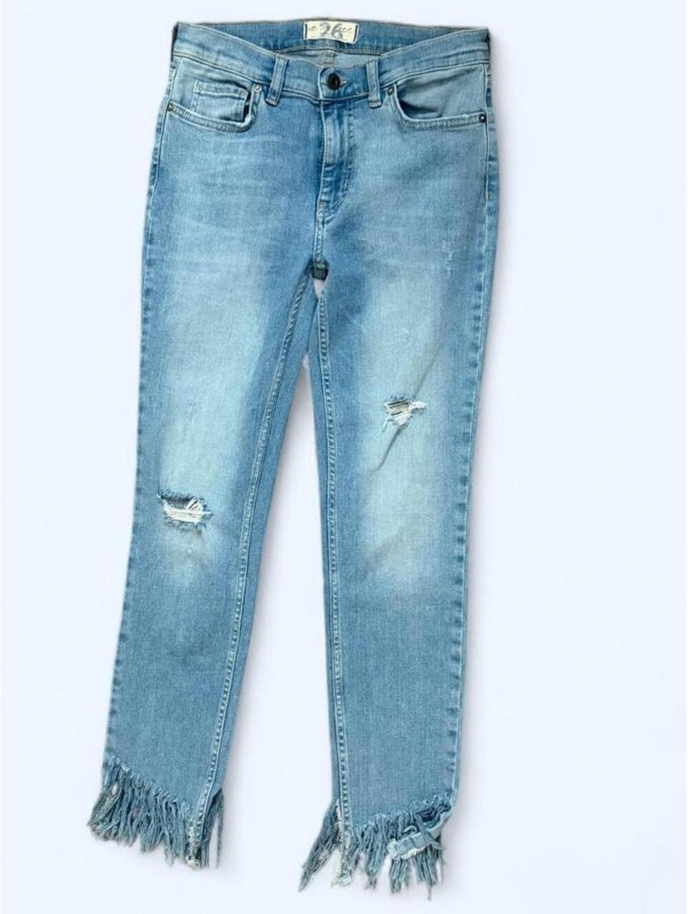 We The Free distressed denim jeans